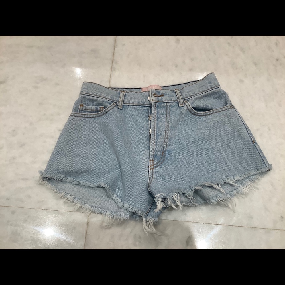 Revive High waisted jean shorts
